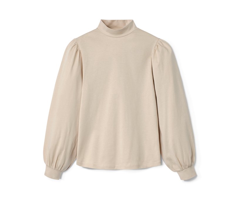 Tchibo - Kinder-Langarmshirt - Mädchen - Gr. 122/128 - weiß