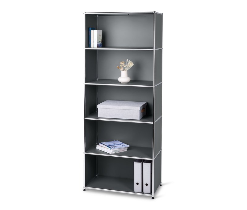 Tchibo - Hohes - 77x40x195cm - chrom - Stahl / Kunststoff / Kunststoff