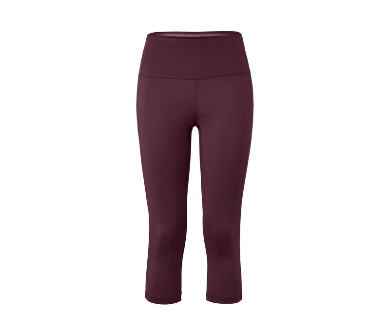 Tchibo - 3/4-Sporttight - Damen - Gr. XS - dunkelrot