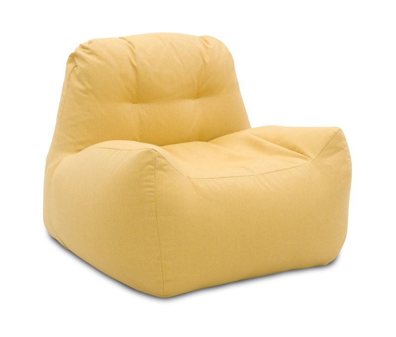 Domo Loungesessel »Oslo« - 103x102x71cm - gelb - Acryl / Styropor