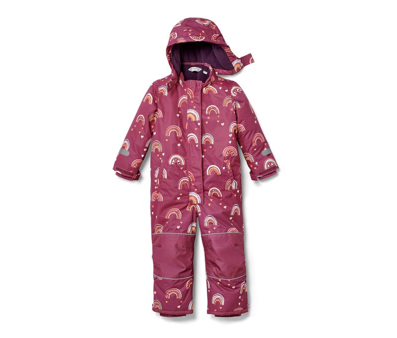 Tchibo - Kinder-Schneeanzug - Baby - Gr. 86/92 - mehrfarbig/print
