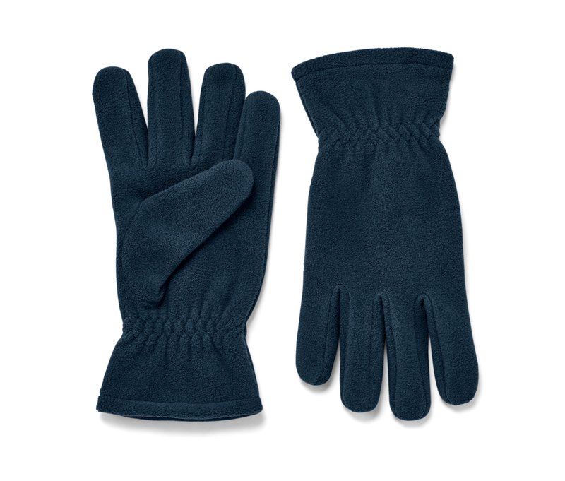 Tchibo - Fleece-Handschuhe - Unisex - Gr. 9,5 - dunkelblau
