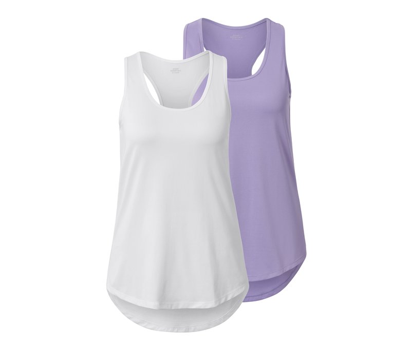 Tchibo - 2 Funktionstops - Damen - Gr. M - lila