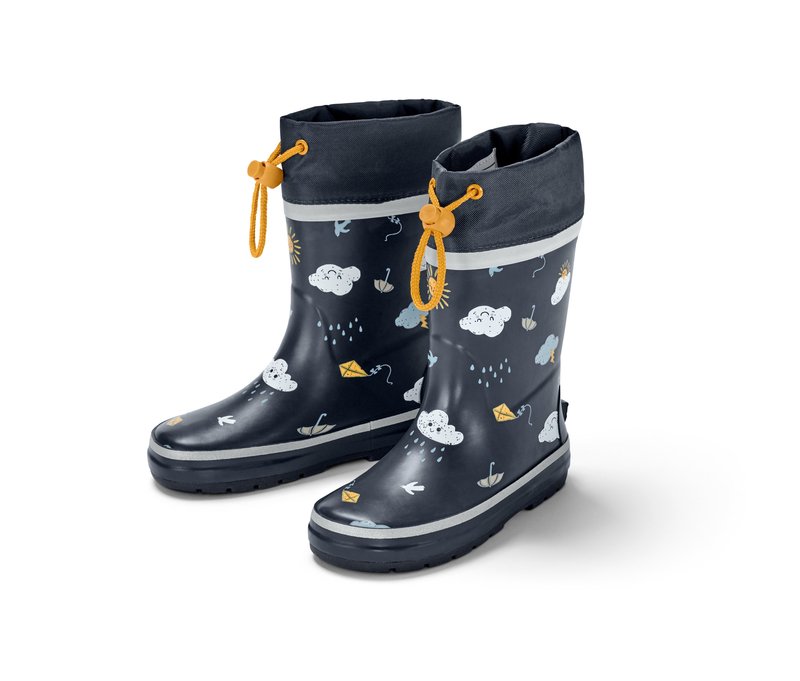 Tchibo - Kinder-Regenstiefel - Gr. 24-25 - dunkelblau