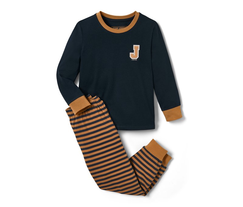 Tchibo - Pyjama - Kinder - Gr. 98/104 - dunkelblau