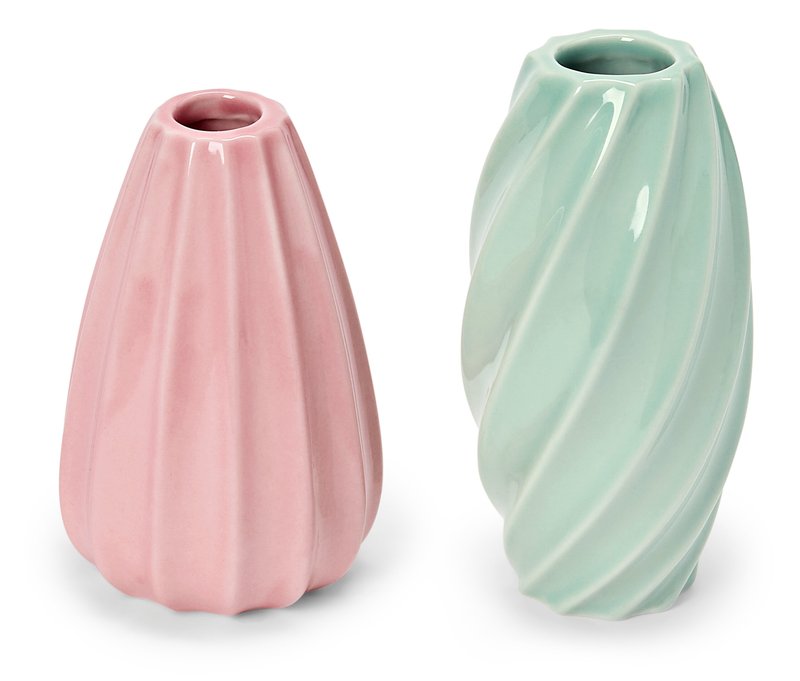 Tchibo - Vasen-Set - rosa