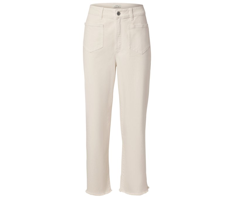 Tchibo - Flared Jeans – Fit »Cara« - Damen - Gr. 48 - creme