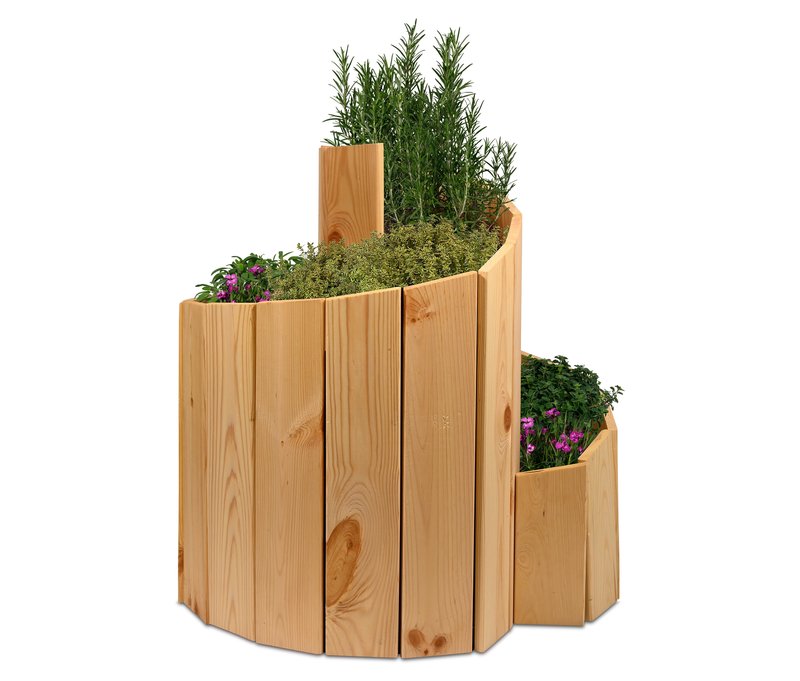 Tchibo - Hochbeet »Schnecke« - naturfarben