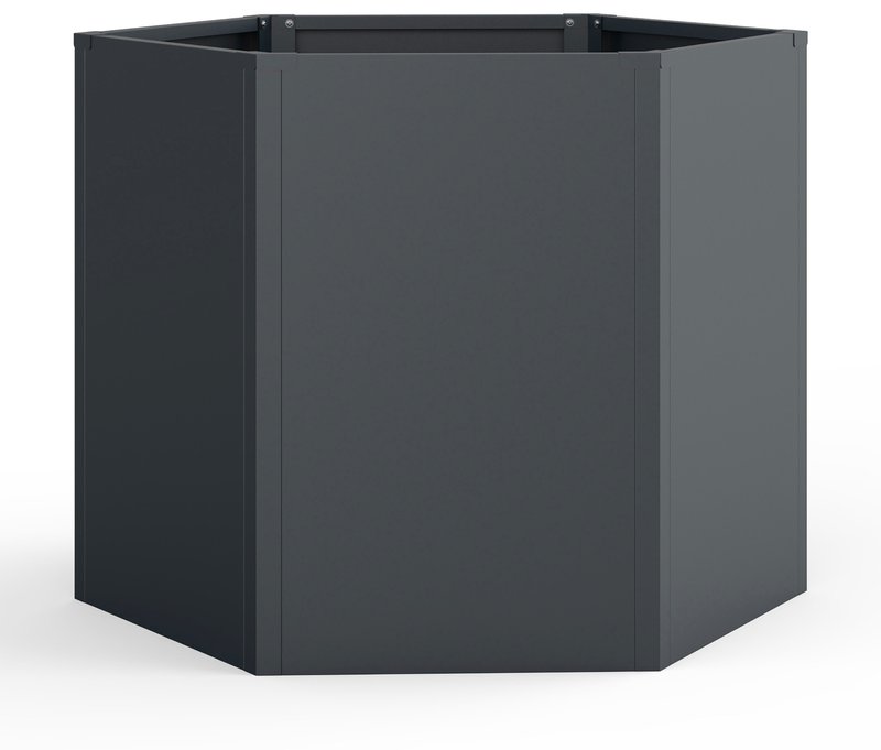 Tchibo - Metall-Hochbeet - 100x100x77cm - anthrazit - Stahl