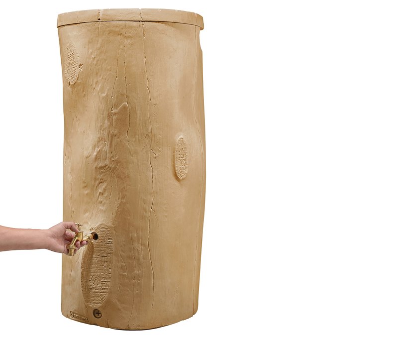 Garantia Regentonne »Woodstock« Komplett-Set - beige