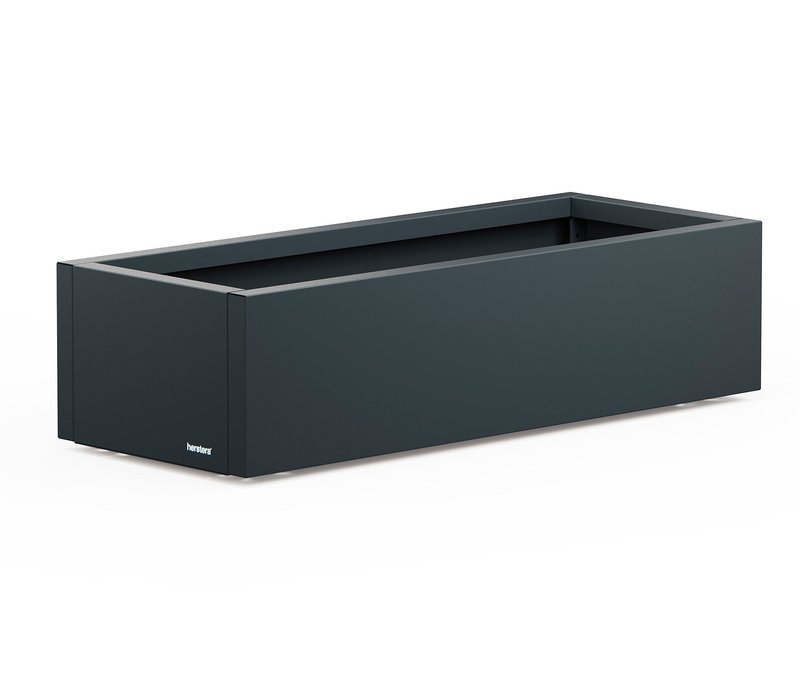 Herstera Pflanzkasten - 100x40x25cm - anthrazit - Stahl