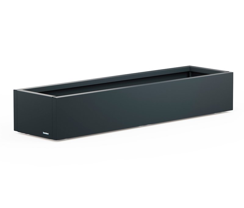 Herstera Pflanzkasten - 150x40x25cm - anthrazit - Stahl