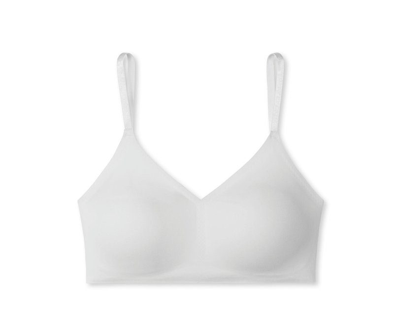 Schiesser Invisible Bustier mit Pads - Damen - Gr. 42 - weiß