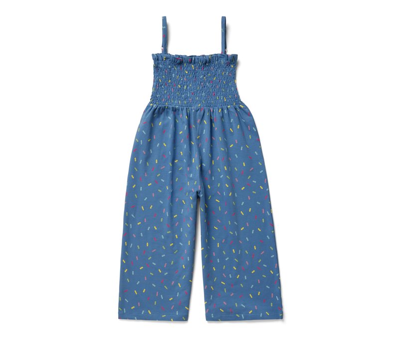 Tchibo - Jumpsuit in 7/8-Länge - Baby - Gr. 86/92 - blau/print