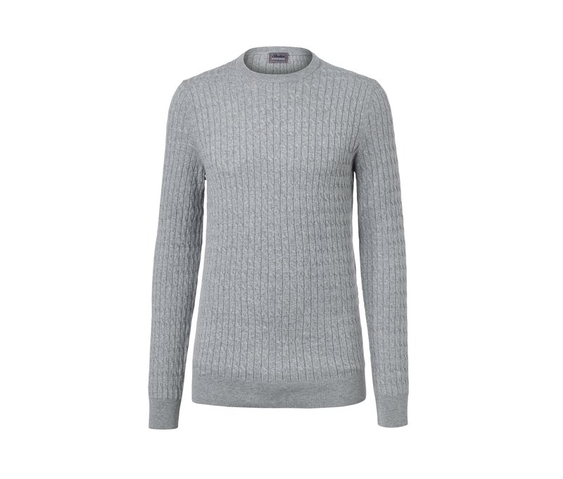 Tchibo - Strickpullover - Herren - Gr. M - grau