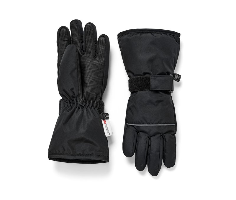 Tchibo - Kinder-Ski-und-Winterhandschuhe - Kinder - Gr. 158/164 - schwarz