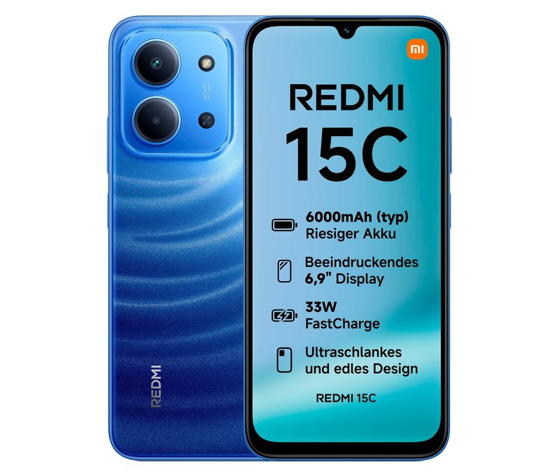 Xiaomi Redmi 15C 128 GB Moonlight Blue