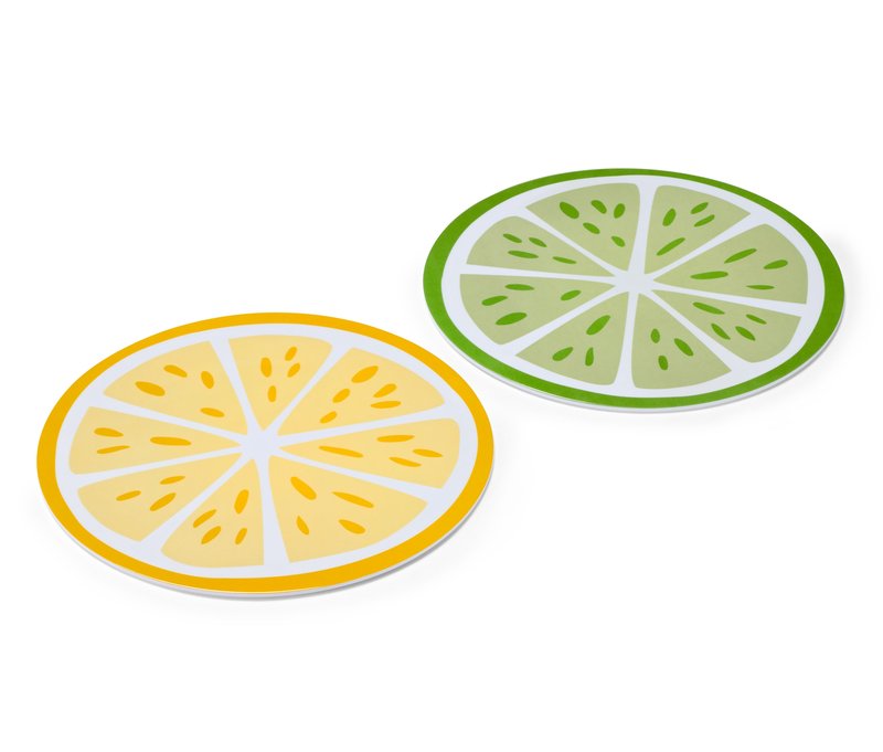 Tchibo - 2 Frühstücksbretter - gelb