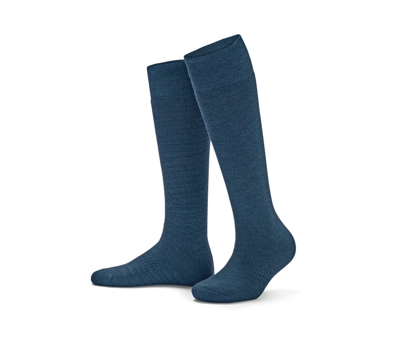 Tchibo - 1 Paar Thermo-Kniestrümpfe mit Merinowolle - Unisex - Gr. 39-42 - dunkelblau