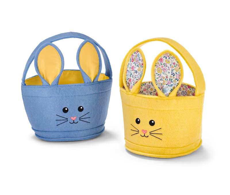 Tchibo - 2 Osterkörbchen - blau