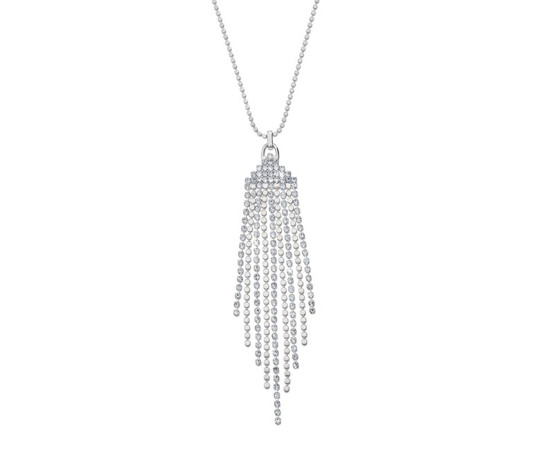 Tchibo - Kette Sparkle Fringes - silber