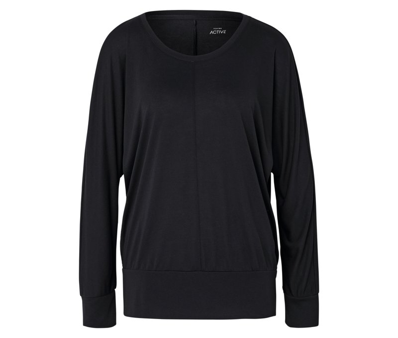 Tchibo - Yogashirt - Damen - Gr. S - schwarz