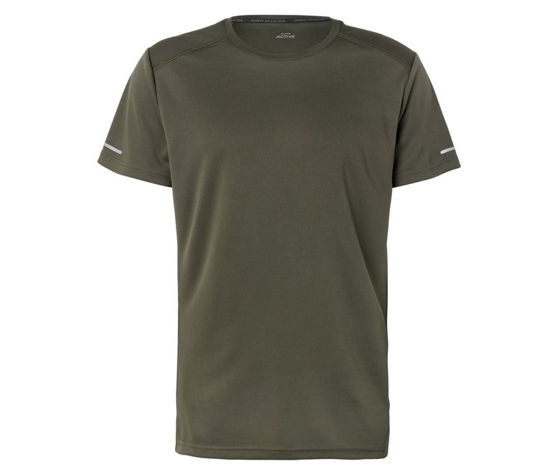 Tchibo - Sportshirt - Herren - Gr. S - olivgrün