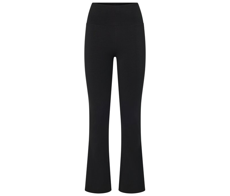 Tchibo - Sporthose »flared« - Damen - Gr. S - schwarz