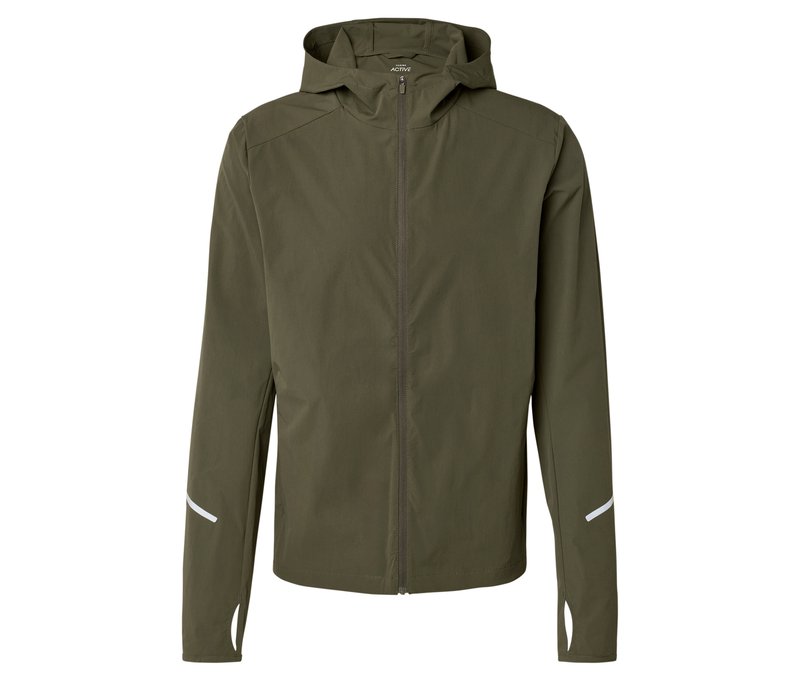 Tchibo - Laufjacke - Herren - Gr. L - olivgrün