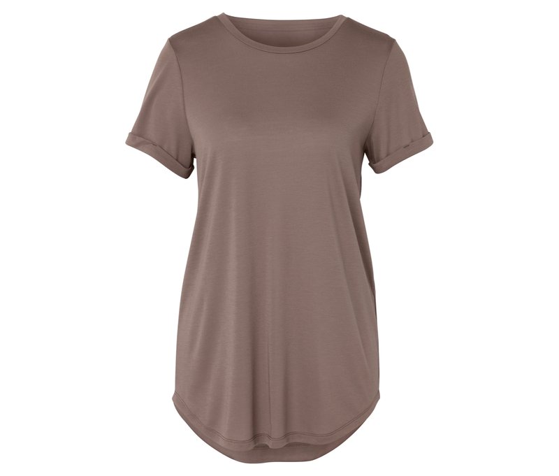 Tchibo - Sportshirt - Damen - Gr. L - taupe