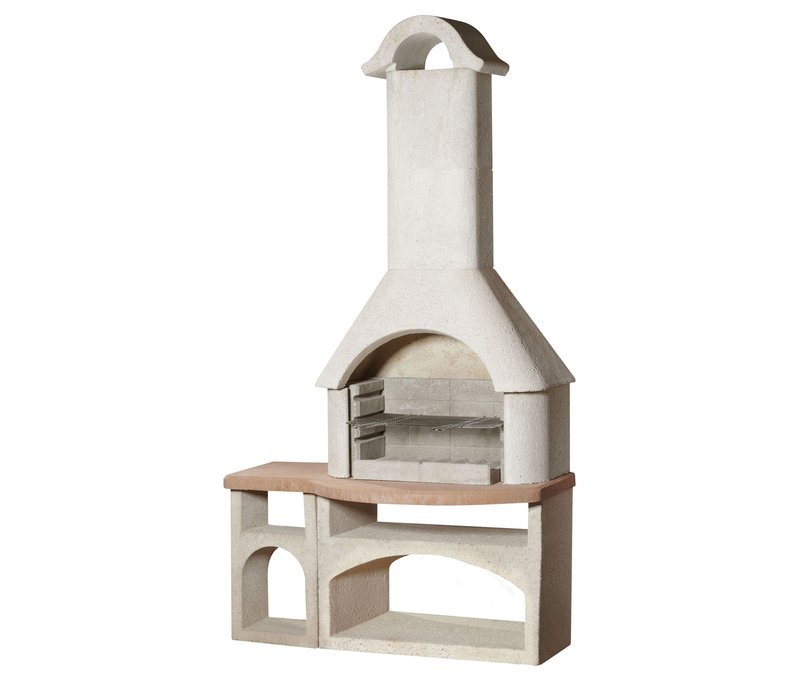 Buschbeck Gartengrillkamin »Bozen« - silber