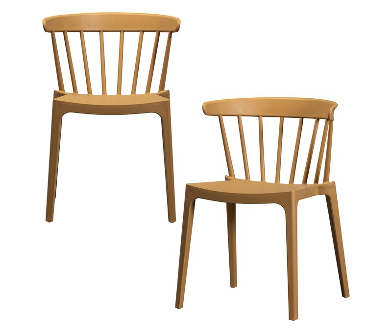 Tchibo - Woood 2 Gartenstühle - 52x53x75cm - Polypropylen