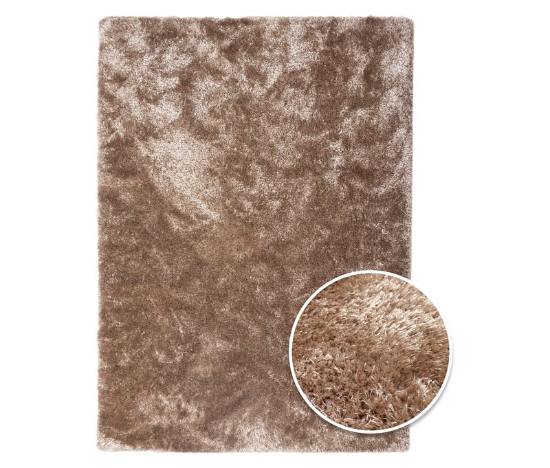 Tchibo - Teppich »Silky« - hellbraun
