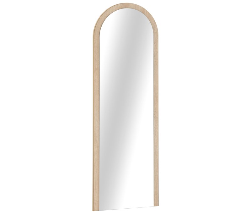 Tchibo - Spiegelelement »Flora« - 37,5x120x6cm - braun - Holz / Glas