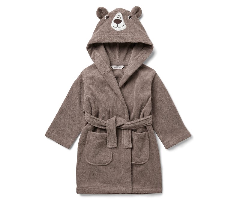 Tchibo - Kinder-Bademantel »Bär« - Kinder - Gr. 98/104 - weiß