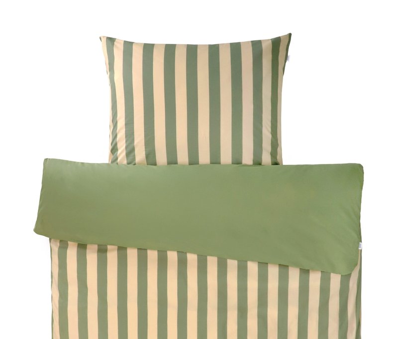 Tchibo - Schöner Wohnen Renforcé-Bettwäsche - olivgrün