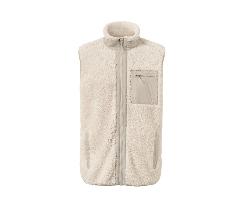 Tchibo - Teddy-Weste - Damen - Gr. S - braun