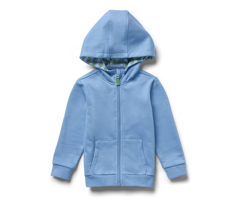 Tchibo - Kinder-Sweatjacke mit angerauter Innenseite - Jungen - Gr. 122/128 - blau