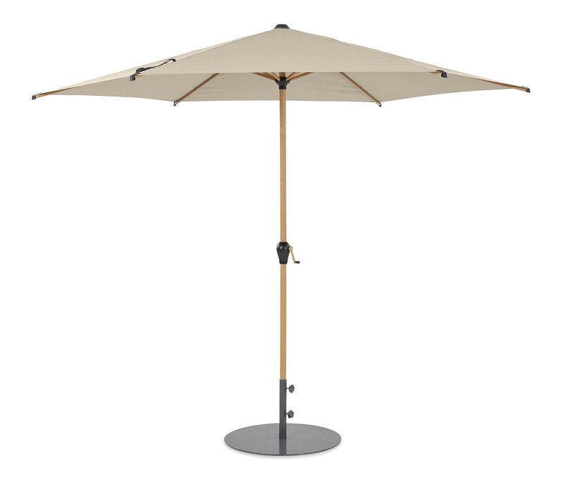 Leco Marktschirm* - 155x14x14cm - beige - Aluminium / Stahl / Polyester