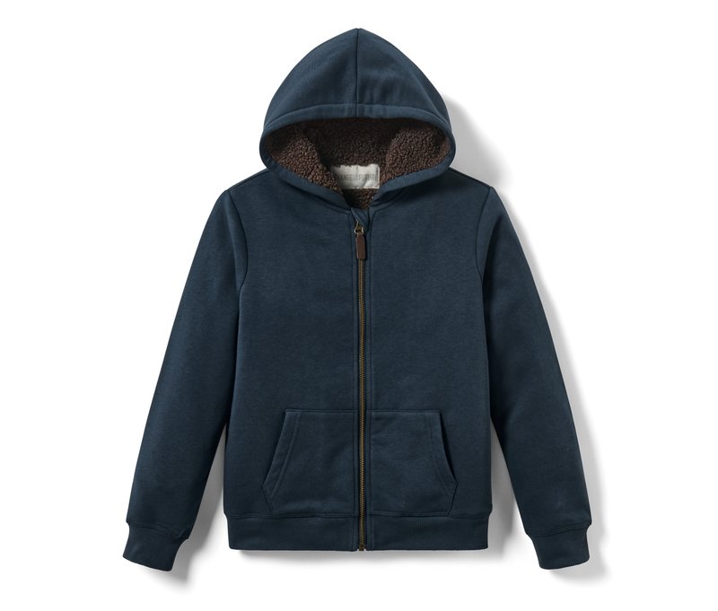 Tchibo - Kinder-Sweat-Jacke - Kinder - Gr. 146/152 - dunkelbraun