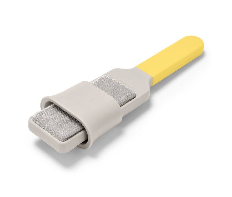 Tchibo - Doppelseitige Kleiderbürste - gelb