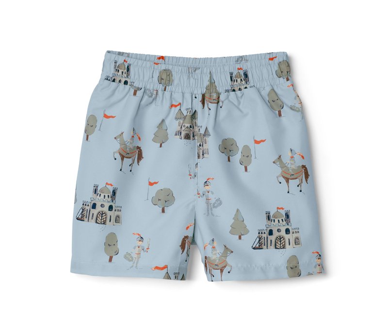 Tchibo - Kinder-Boardshorts - Jungen - Gr. 98/104 - hellblau