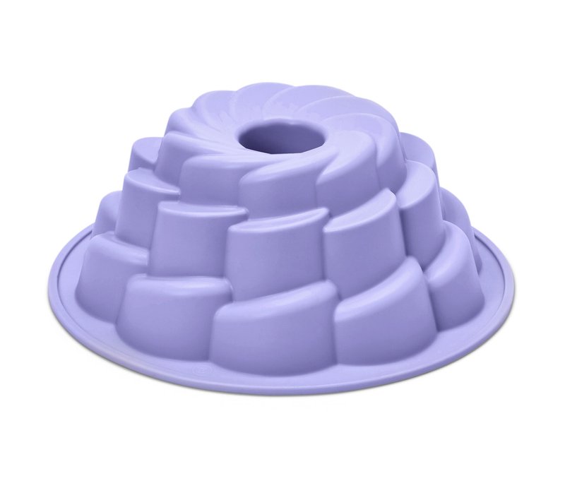 Tchibo - Gugelhupfform Blüte - lila