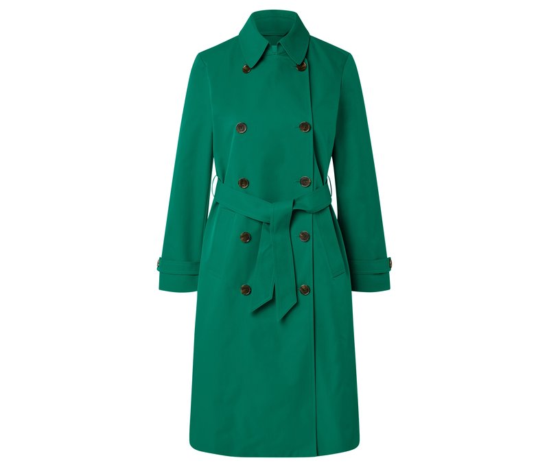 Tchibo - Trenchcoat - Damen - Gr. 38 - grün