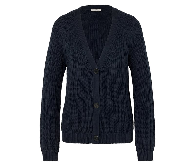 Tchibo - Grobstrick-Cardigan - Damen - Gr. M - dunkelblau
