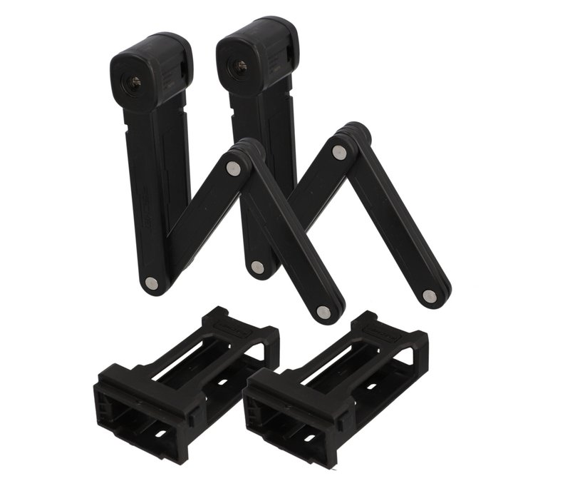 Tchibo - Fischer Faltschloss Twin Fk85/8 - schwarz