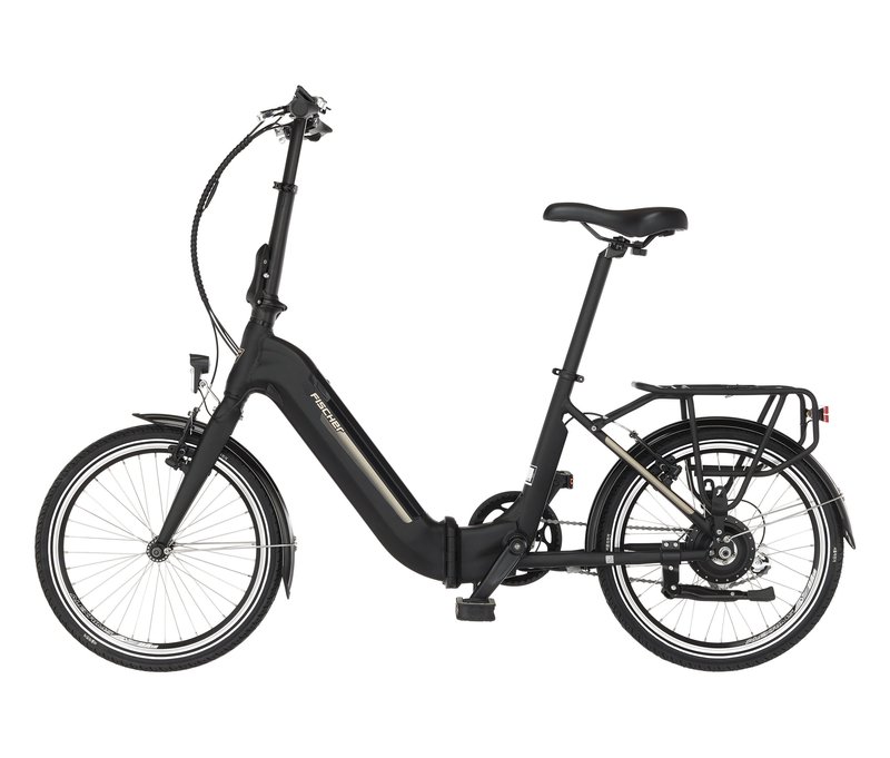 Tchibo - Fischer City E-Faltrad Cita Agilo 2.0 - schwarz