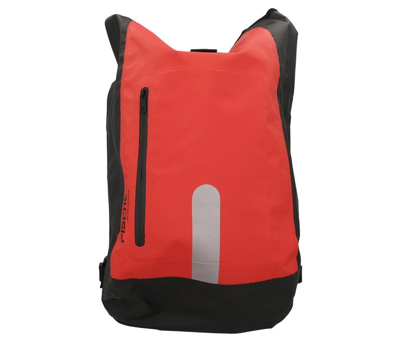 Tchibo - Fischer wasserdichte Gepäckträgertasche - rot