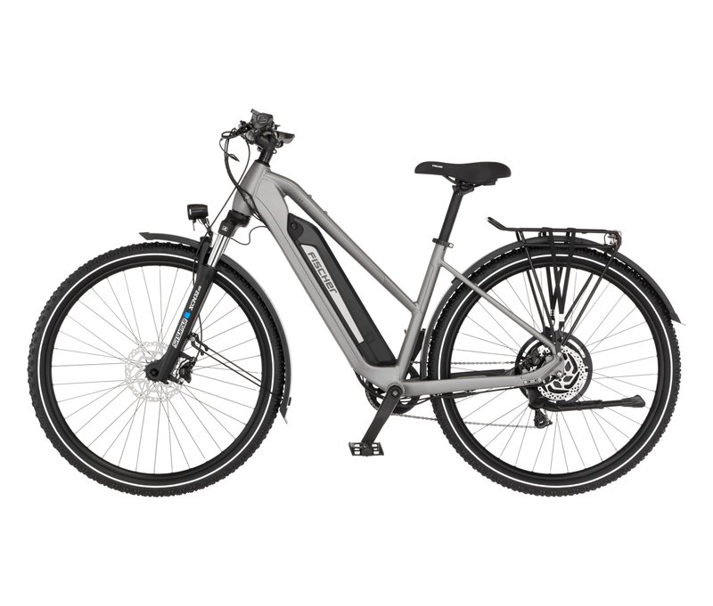 Tchibo - Fischer Trekking-E-Bike Terra 2.2 Active - grau