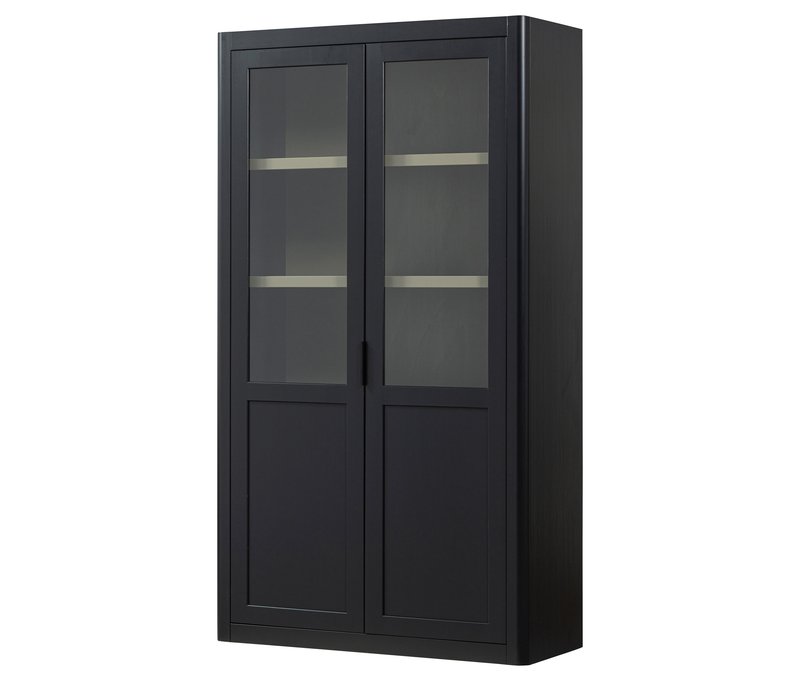 Tchibo - Woood Buffetschrank »Gunnar« - 120x48x217cm - schwarz - Holz
